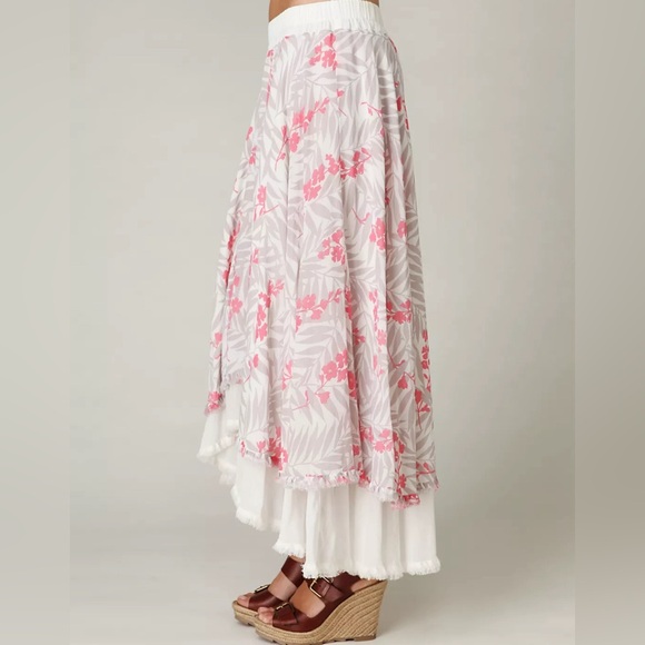 Free People Floral Maxi Skirt Size - Picture 4 of 15